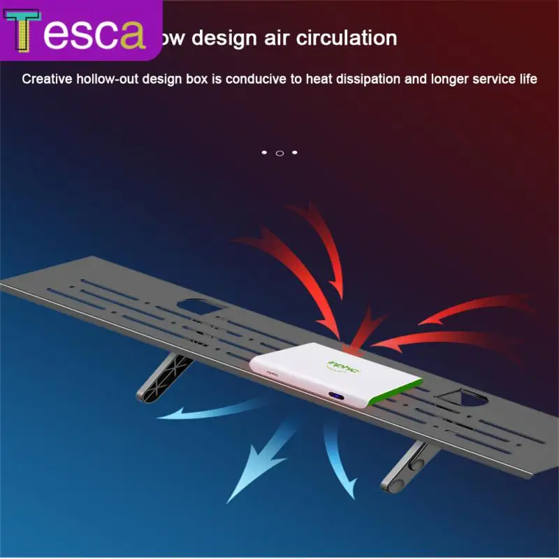 

Organization Storage Desktop Display Stand Multifunctional Tv Top Router Bracket Household Saving Space Set Top Shelf Hole-free