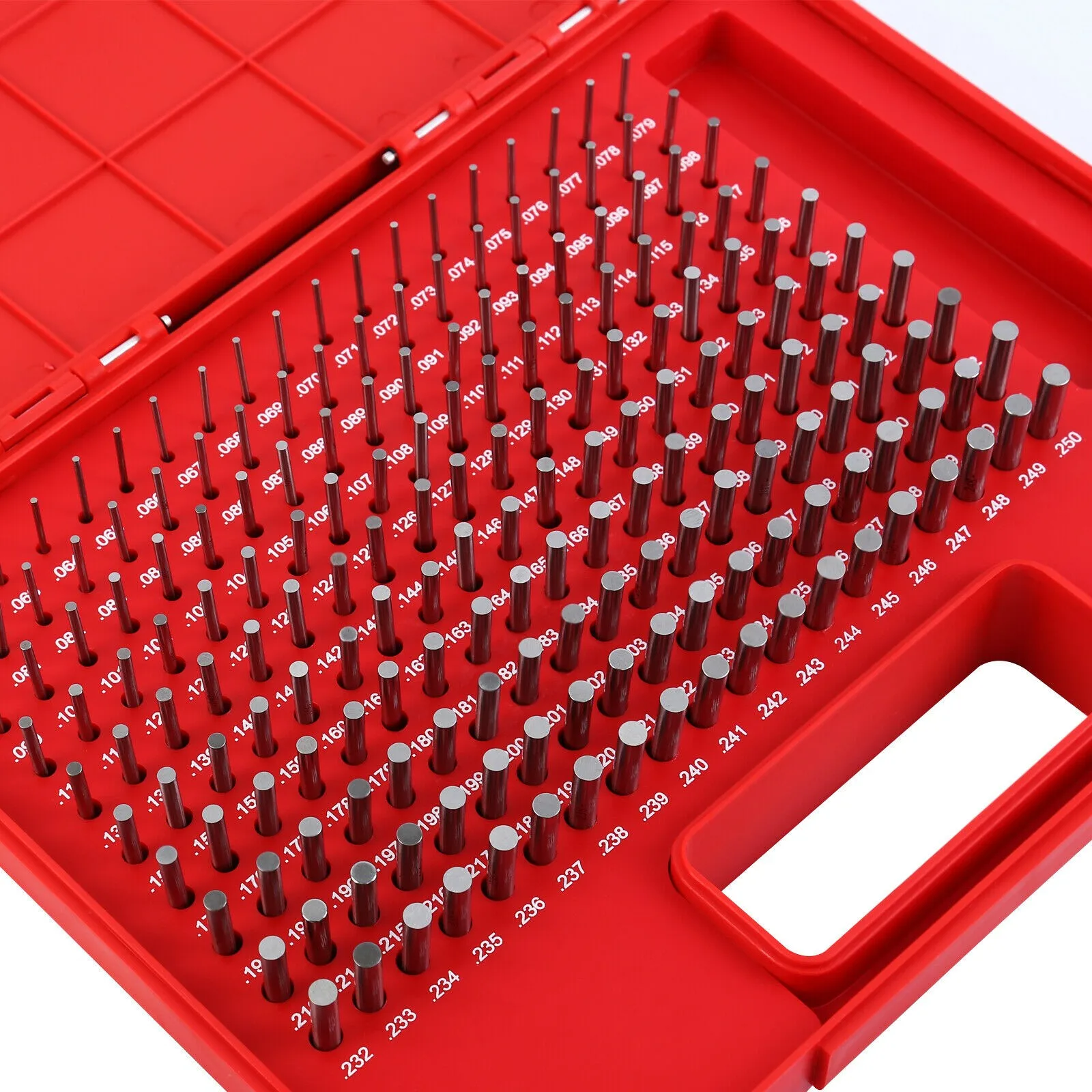 

10pcs Needle Gauge Smooth Plug Gauge HSS Measuring Bar Set 0.001 PLUG PIN GAGE SET MINUS (-) STEEL .0002\" TOLERANCE