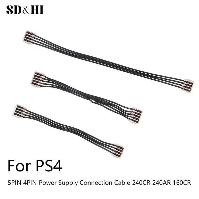 

1Pc 5PIN 4PIN Power Supply Connection Cable 240CR 240AR 160CR Power Pulled For PS4 Motherboard Power Link Cable