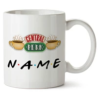 Personalised Friends Tv Show Central Perk Mug 11oz Ceramic Wholesale Coffee Mug Cup Dropshipping