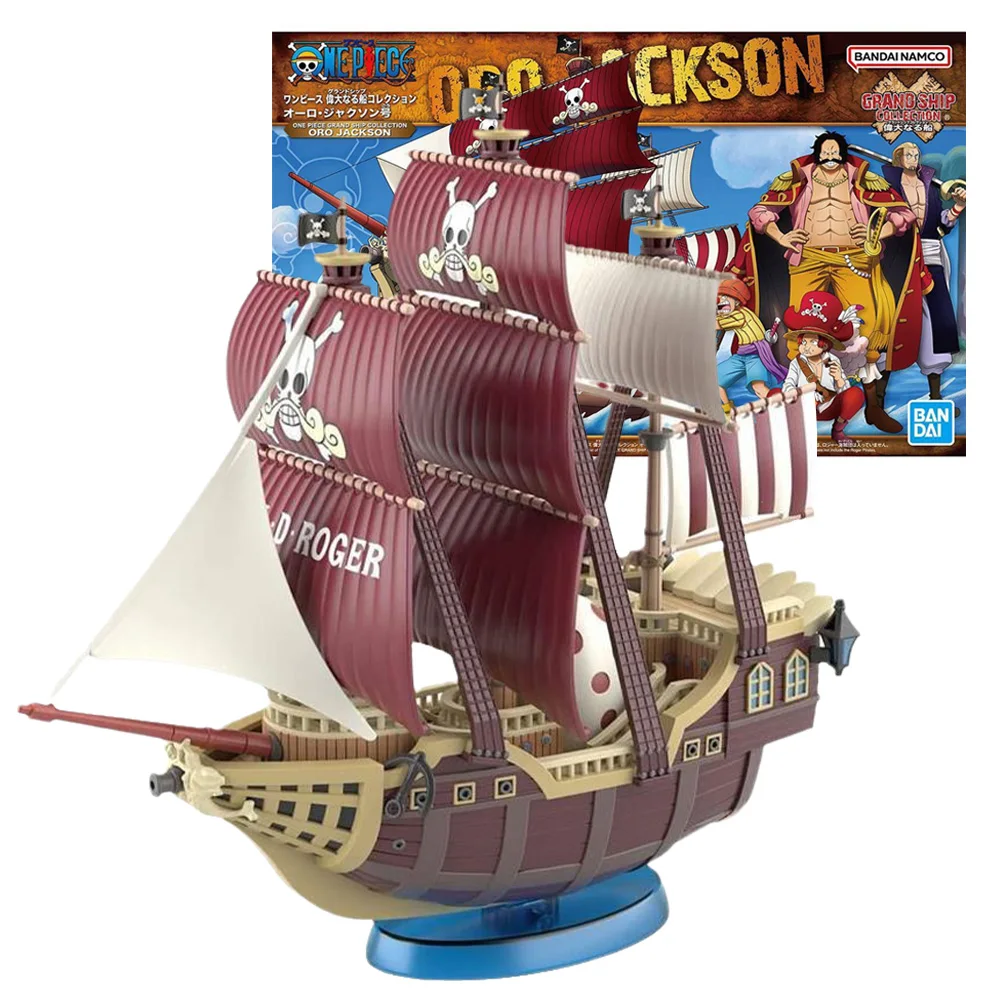 

Bandai Оригинальная Цельный комплект Oro Jackson Grand Ship Коллекционная серия Сборная модель комплект Коллекционная аниме экшн-фигурка для мальчиков...