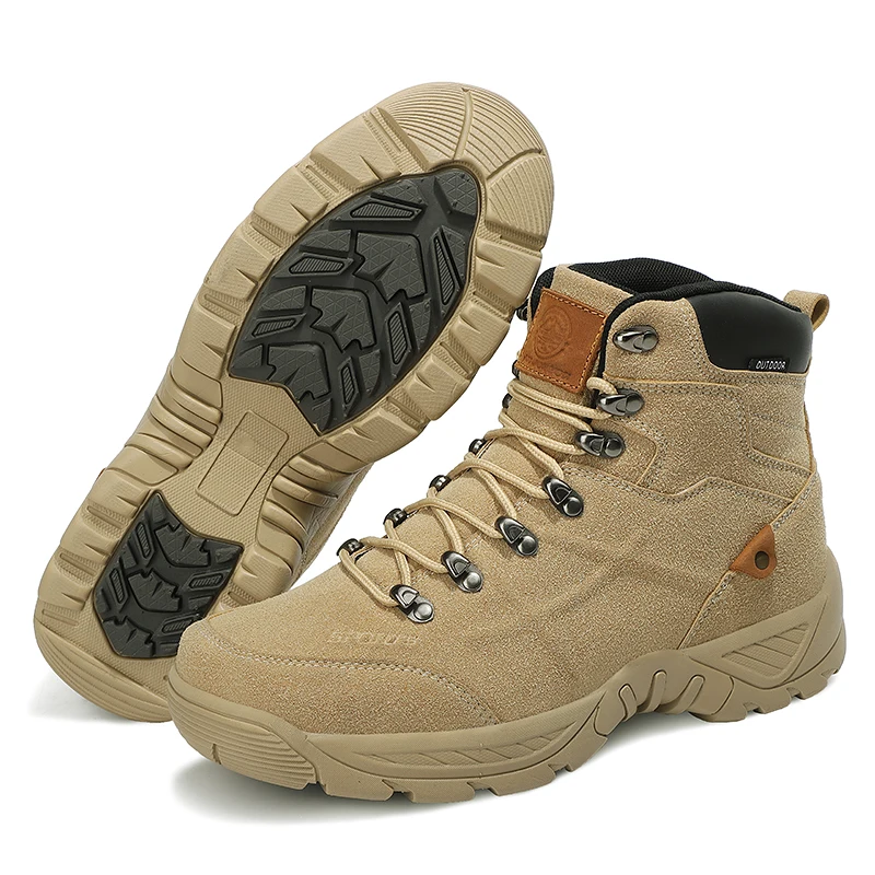 

Hiker Hunting Shoes for men Autumn Winter Outdoor Mountain Climbing Sneakers Good Quality Mens Big Size 40-47 Men Hing Boots
