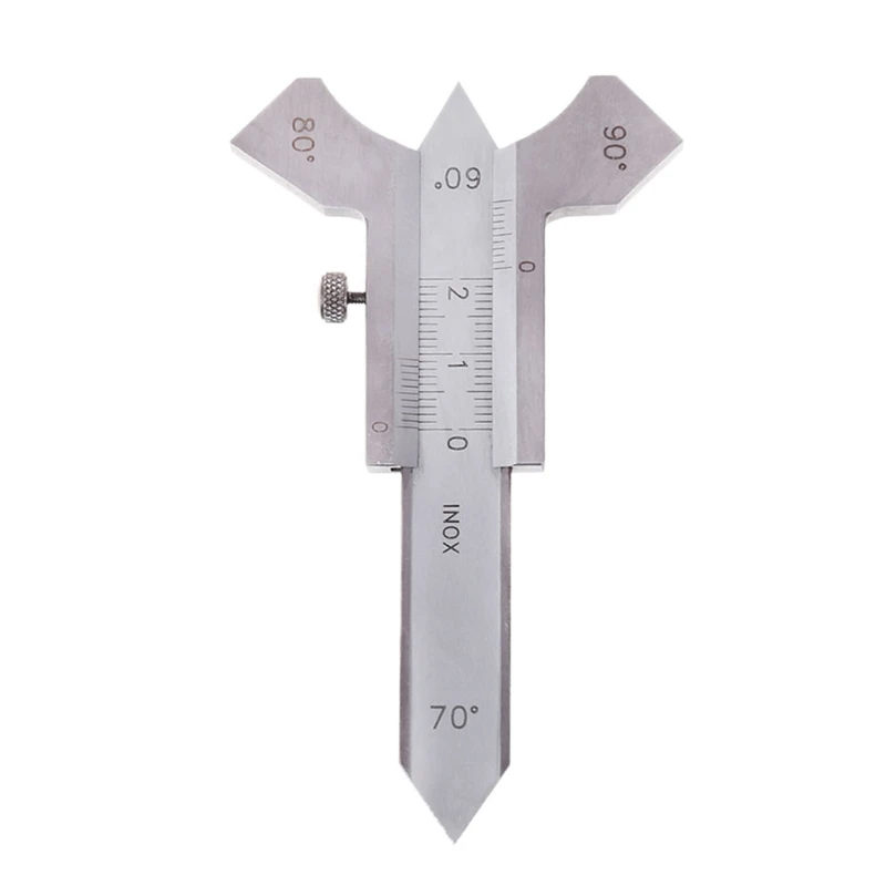 

0-20mm Portable Welding Seam Gauge Metal Depth Thickness Inspection Ruler