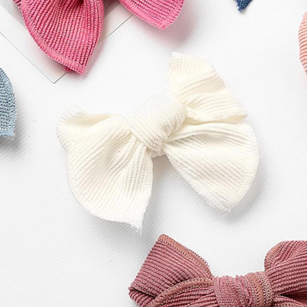 

Sweet Hair Clips Bow Girl Candy Color Baby Girl Hairpins Infant Kid Headwear Children Baby Hair Accessories Princess Hair Store