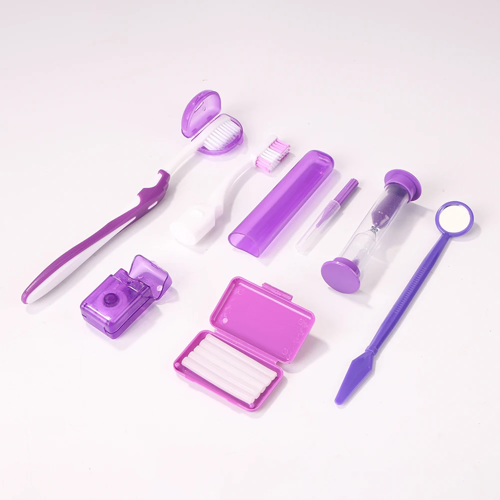 

7 шт./компл. Стоматологическая зубной ортодонтический межзубная щетка нить воск отбеливающий инструмент костюм межзубная щетка нить Уход з...