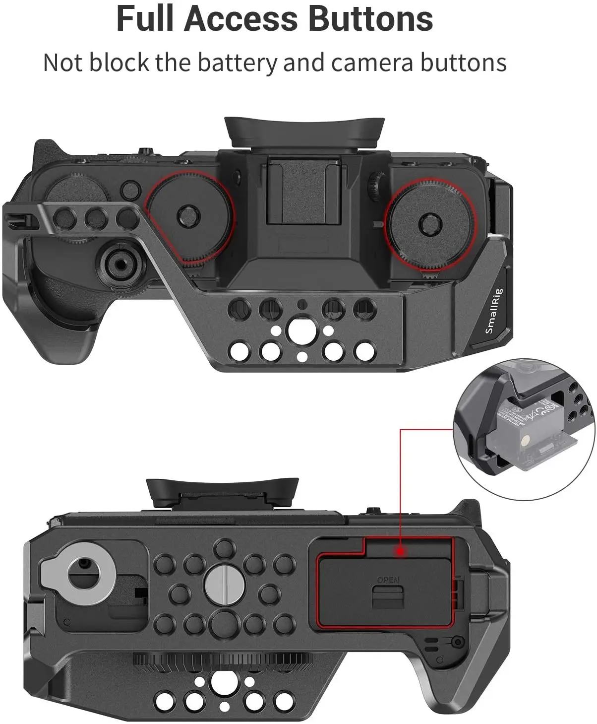 Клетка SmallRig для цифровой зеркальной камеры Fujifilm X-T3 X T3 T2 Риг с НАТО рельсовой