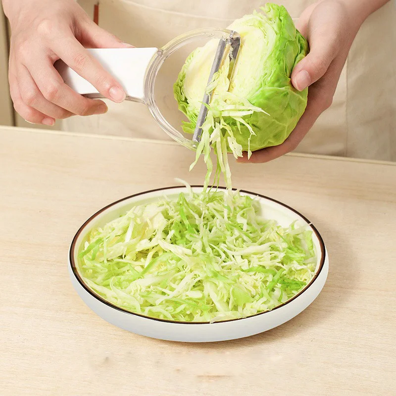 

Multifunctional Vegetable and Fruit Peeler, Cabbage Grater, Potato Slicer, Carrot, Stainless Steel Wire Cutter, Kitchen Tool