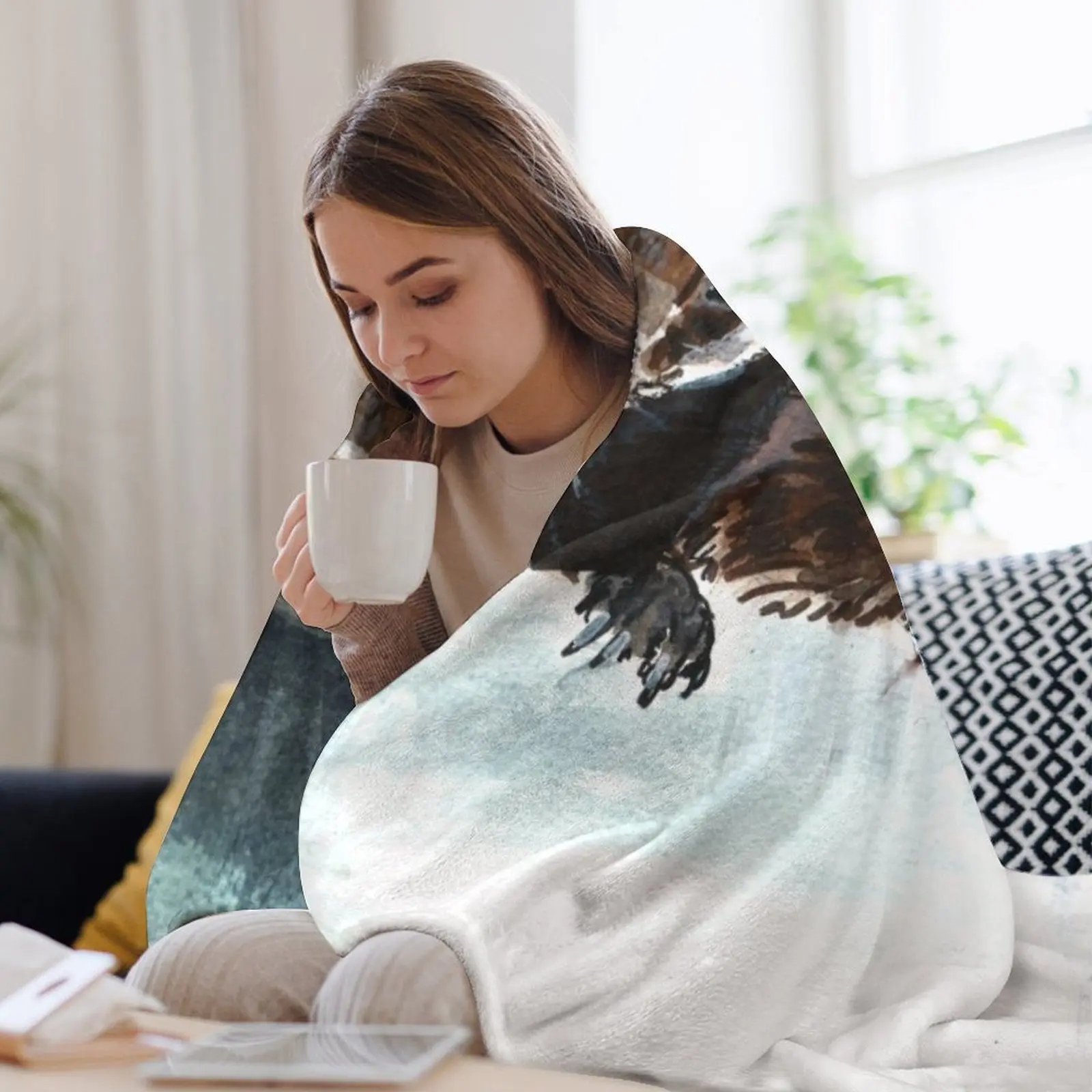 Three Sleepy Ferrets тяжелое одеяло для сна диван декоративные диваны одеяла из