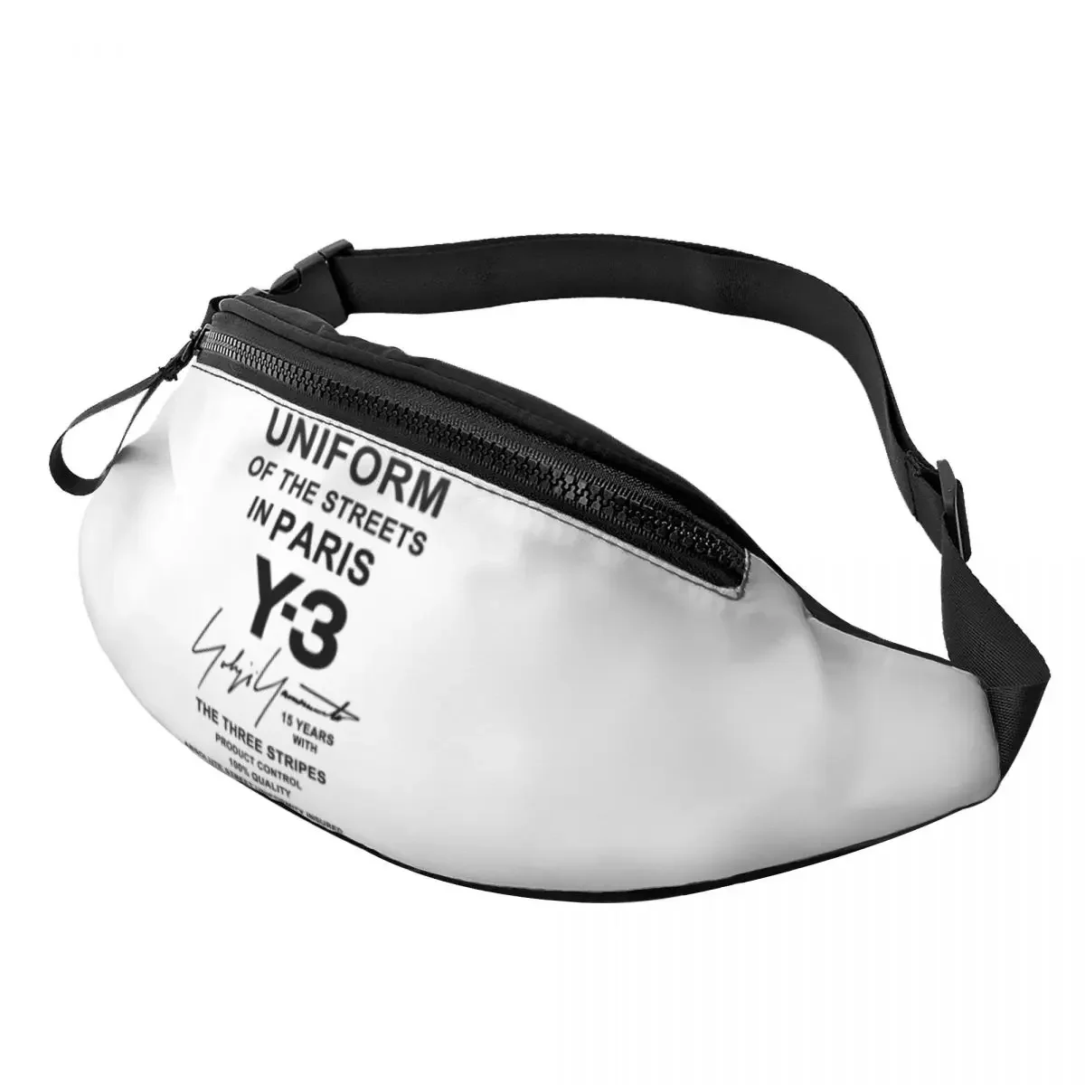 

Yohji Yamamoto Fanny Bag Custom Crossbody Waist Pack Women Men Traveling Phone Money Pouch