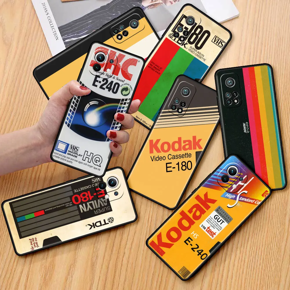 

Black Estuche Case For Xiaomi Mi Poco X3 NFC M3 10T Pro 11T 5G Mobile Phones Funda 9T Note 10 Lite F1 Cover Japan Video Film