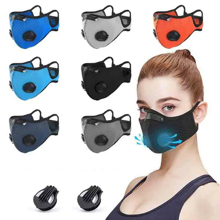 

Dust Face Mask with Activated Carbon Filters for Woodworking Construction Mowing Cycling Outdoor Running Cycling Workout