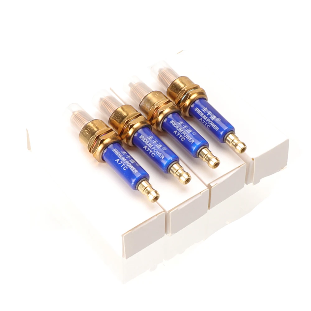

Высокопроизводительная иридиевая свеча зажигания A7TC для CD70/CD110 GY6 50cc-150cc ATV Dirt Bike Pit Bike, скутер, аксессуары для мотоциклов