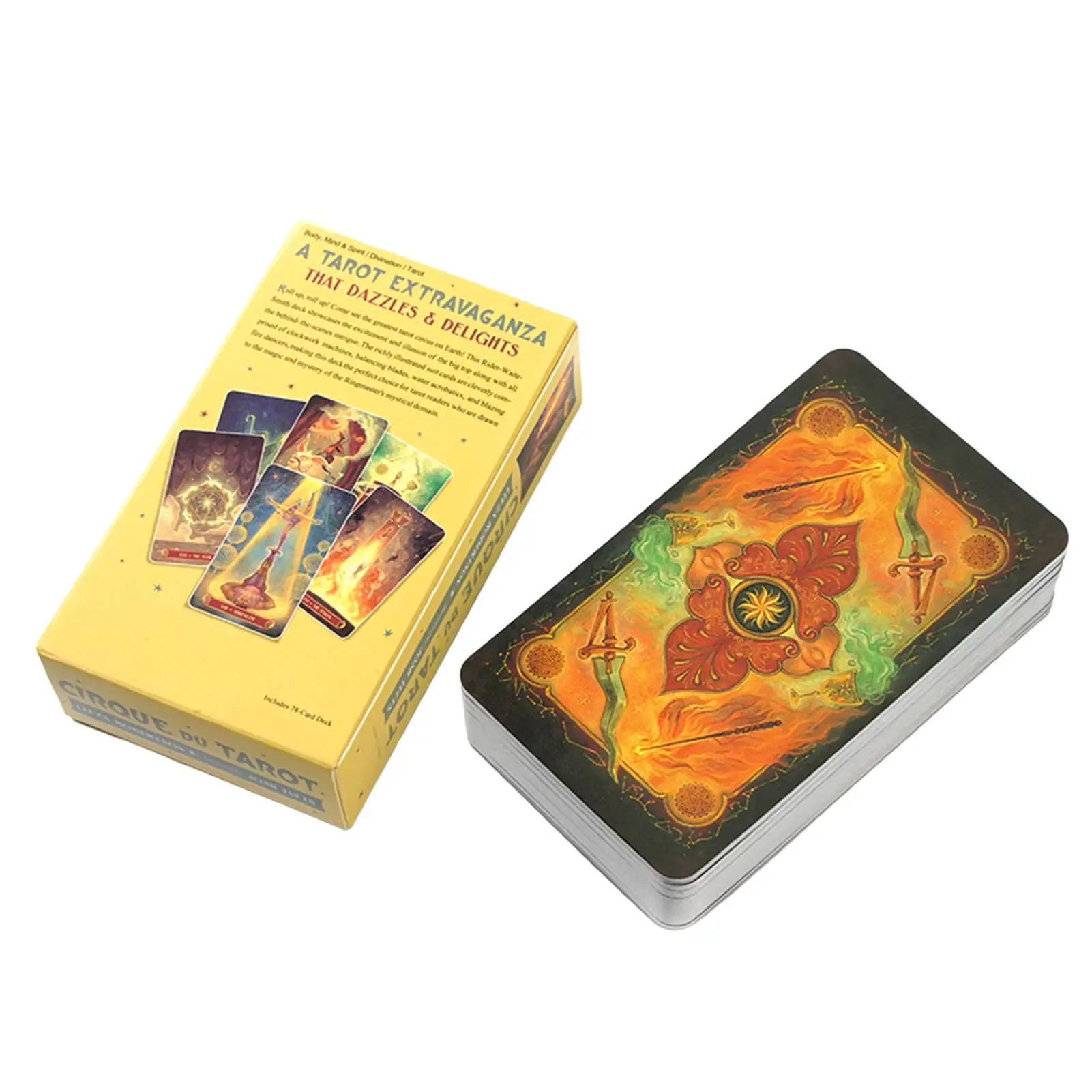

Cirque du Tarot oracle cards Tarot Board Game Cards Family Gathering Board Game Fortune Telling Mystical Affectional Divination
