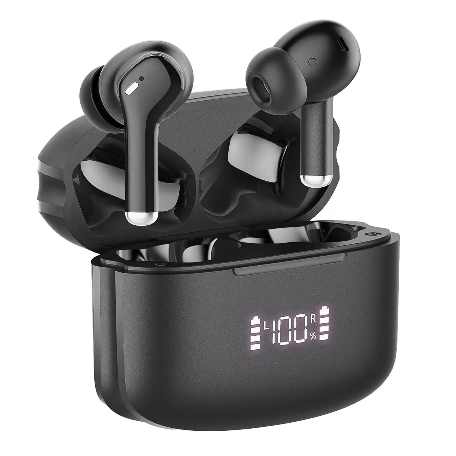

Wireless Bluetooth Earbuds. In Ear Mini Bluetooth 5.1 Earphones IP7 Waterproof CVC 8.0 Noise Cancelling Headphones Earphones