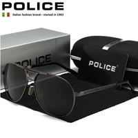 luxury brand police driving photochromic sunglasses men polarized chameleon discoloration sunglasses for men uv400 8480