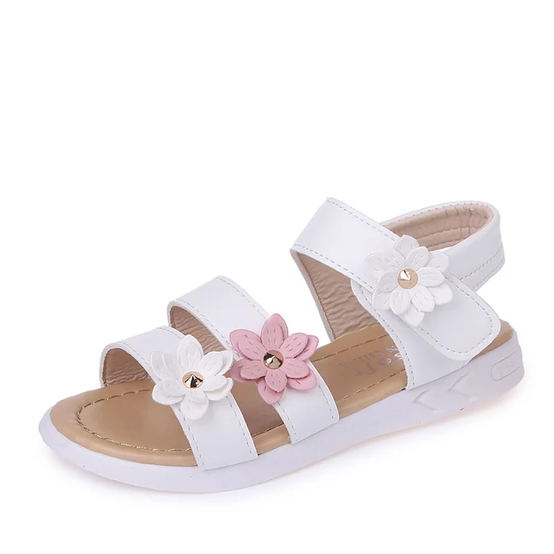 

MODX Children's Beach Shoes Kids Summer Floral Sandals Princess Fashion Cute High Quality