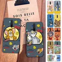 bandai tom and jerry phone case for redmi 5 6 7 8 9 a 5plus k20 4x s2 go 6 k30 pro