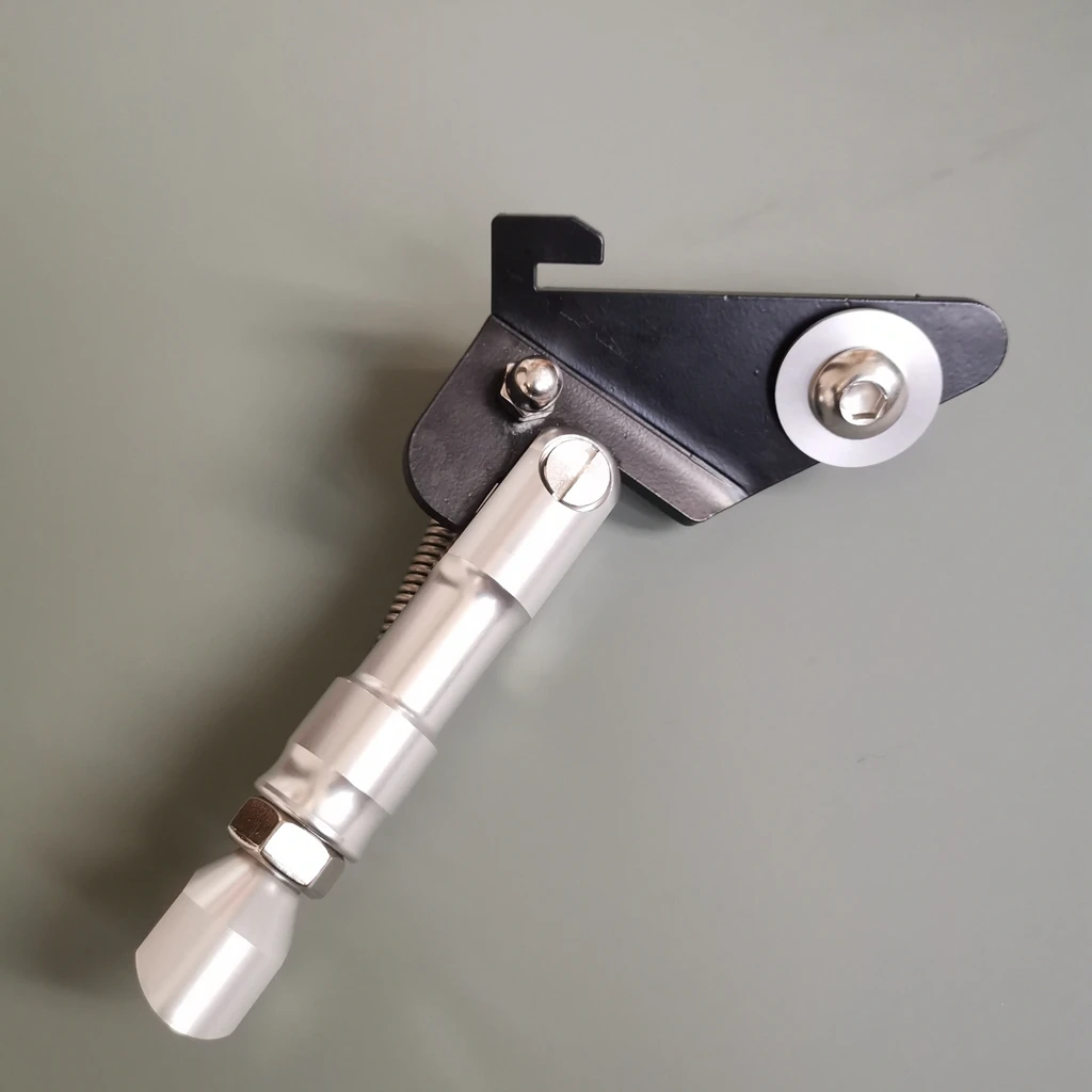 

Нижняя регулируемая длина подставка, боковая подставка, поддержка ног для Honda GY6 Rcukus Zoomer AF58, опускающая заготовка с ЧПУ, детали для скутера