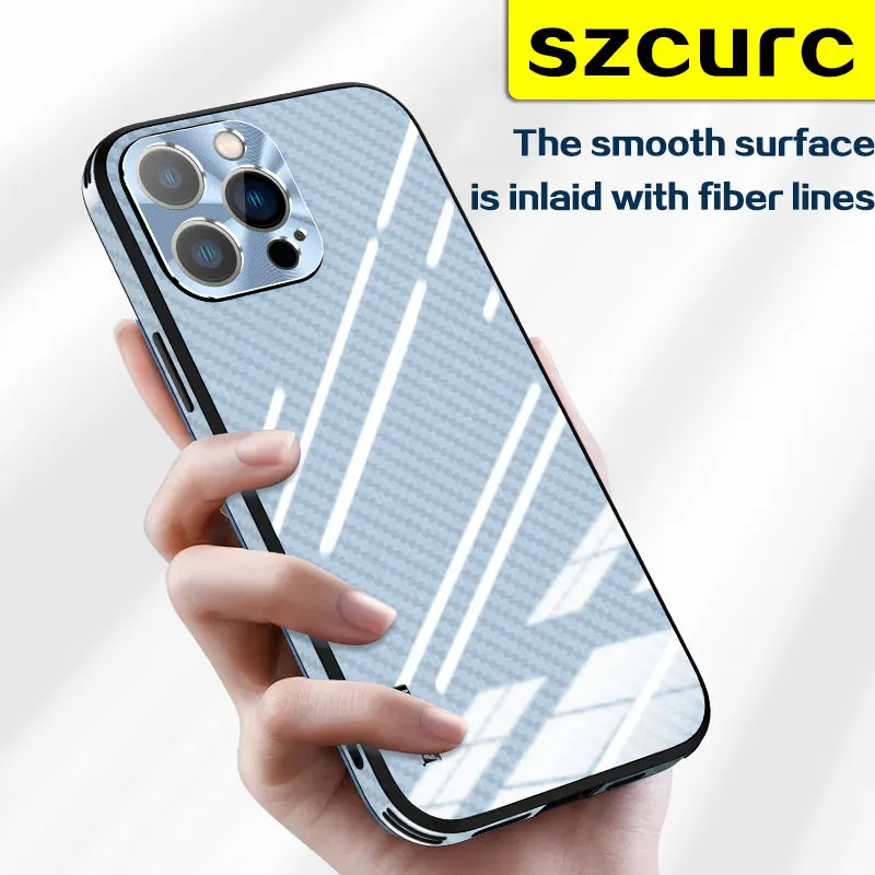 Najtaniej Dla IPhone 13 Pro Max Case Ultra Cienki Luksusowy Wysoki Zmysł. Dla IPhone 12 Promax Nowa Gładka Powierzchnia Ochronna Torba Na Telefon