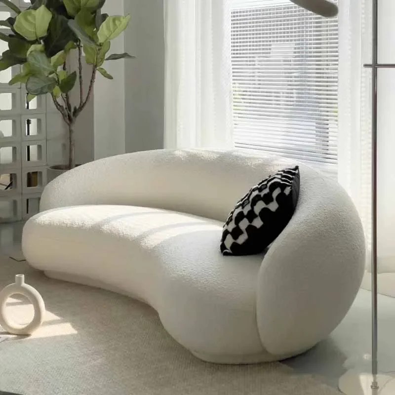 Ленивые диваны в скандинавском стиле расширяемые семейные современные с креслом