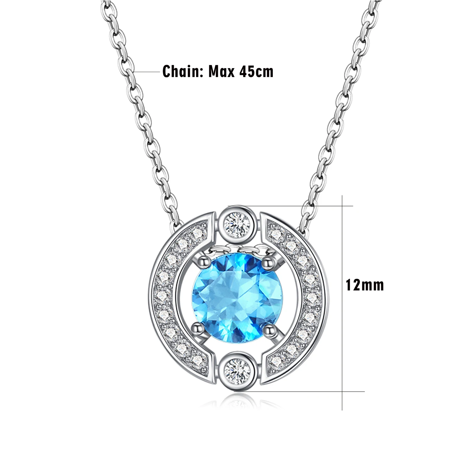 KALETINE классическое ожерелье из стерлингового серебра 925 пробы женское