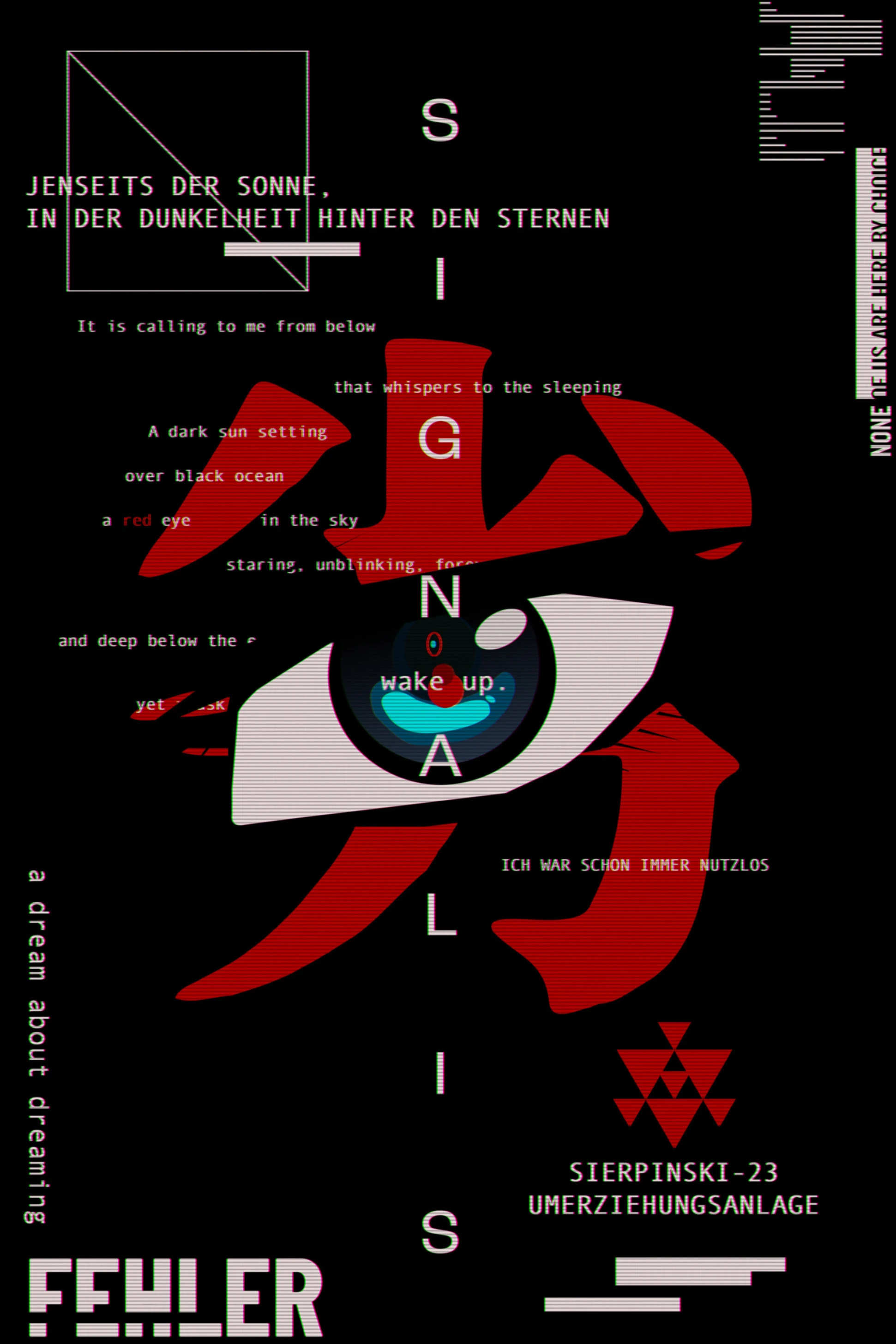 

Печать на холсте Signalis Survival Horror