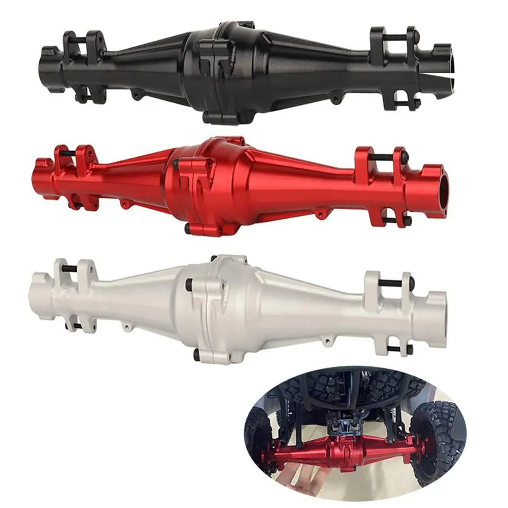 

Rc Car Aluminum Upgrade Parts Rearaxle Housing Spare Part Compatible For Axial Yikong Yk 1/7 Df7 Desert Fighter Rc Crawler Car