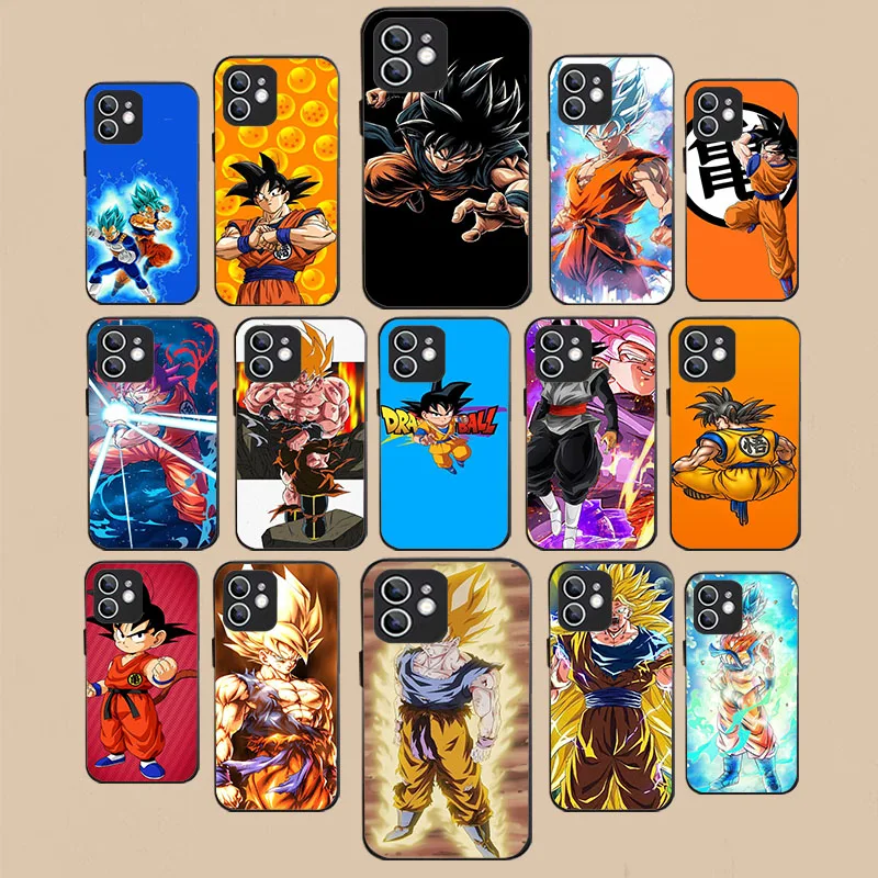WAA-38 Vegeta Goku Black Flexible TPU Case For Xiaomi Readmi 10C 12C 12 13 14 Note 7 8 9 9S Pro