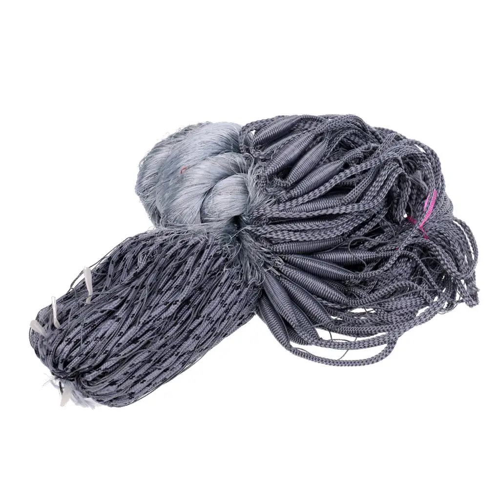 

Fishermen Fishing Gill Gillnet Sticky Net Baits Cast Mesh Grey