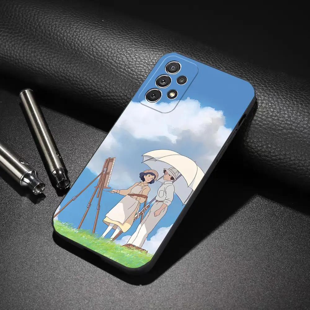 Чехол для телефона Anime The Wind Rises Samsung Galaxy A31 A33 A52 A13 A02 A40 S24 S23 S22 задняя крышка