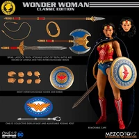 original mezco one12 dc justice league 112 wonder woman anime action collection figures model toys gifts for kids in stock