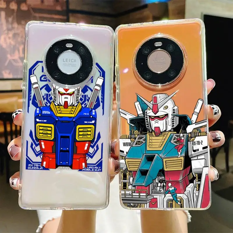 

FHNBLJ GUNDAM Robot Phone Case for Samsung S20 ULTRA S30 for Redmi 8 for Xiaomi Note10 for Huawei Y6 Y5 cover