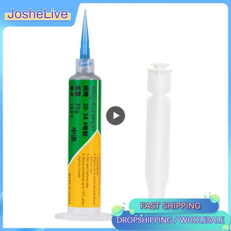 

Needle-tube Type Circuit Board Repair Solder Paste 138℃-227℃ Uv Glue Gun Booster Soldering Accessories Solder Paste Booster