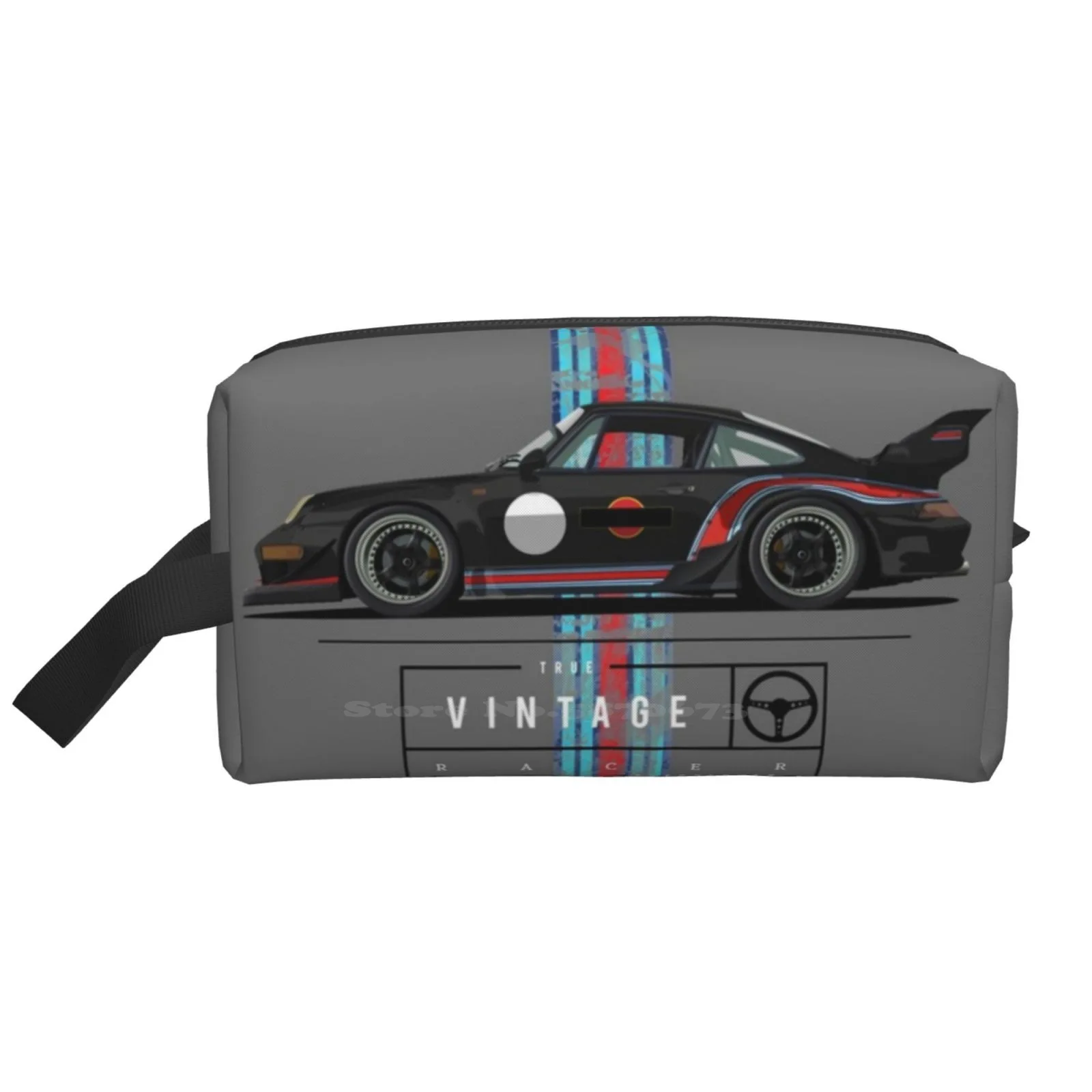 

True Vintage Racer (2) Portable Storage Bag Bathroom Travel Large Size Rauh Welt Rwb Manga Race Racing Drift Hipster Subspeed