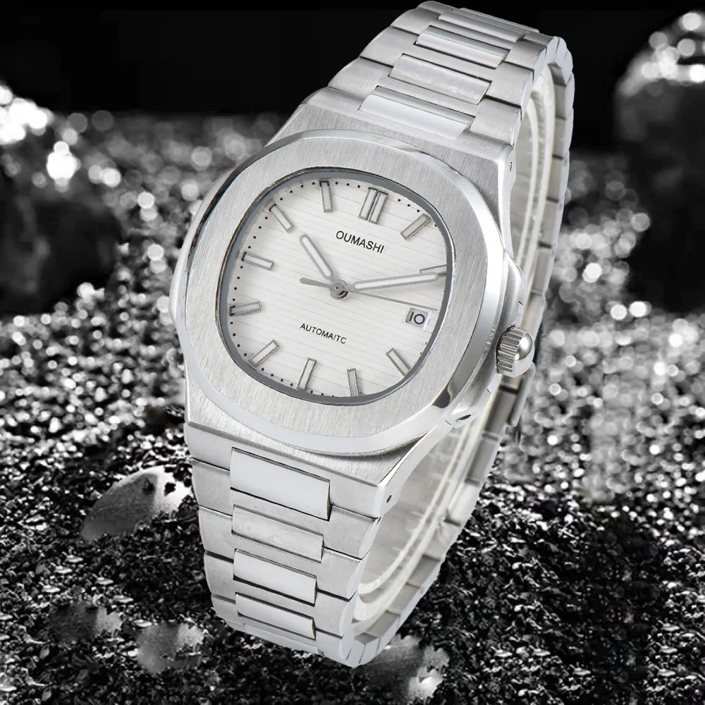 

Automatic mechanical watch sapphire glass luxury accessories men's watch miyota8215 movement stainless steel 904l waterproof