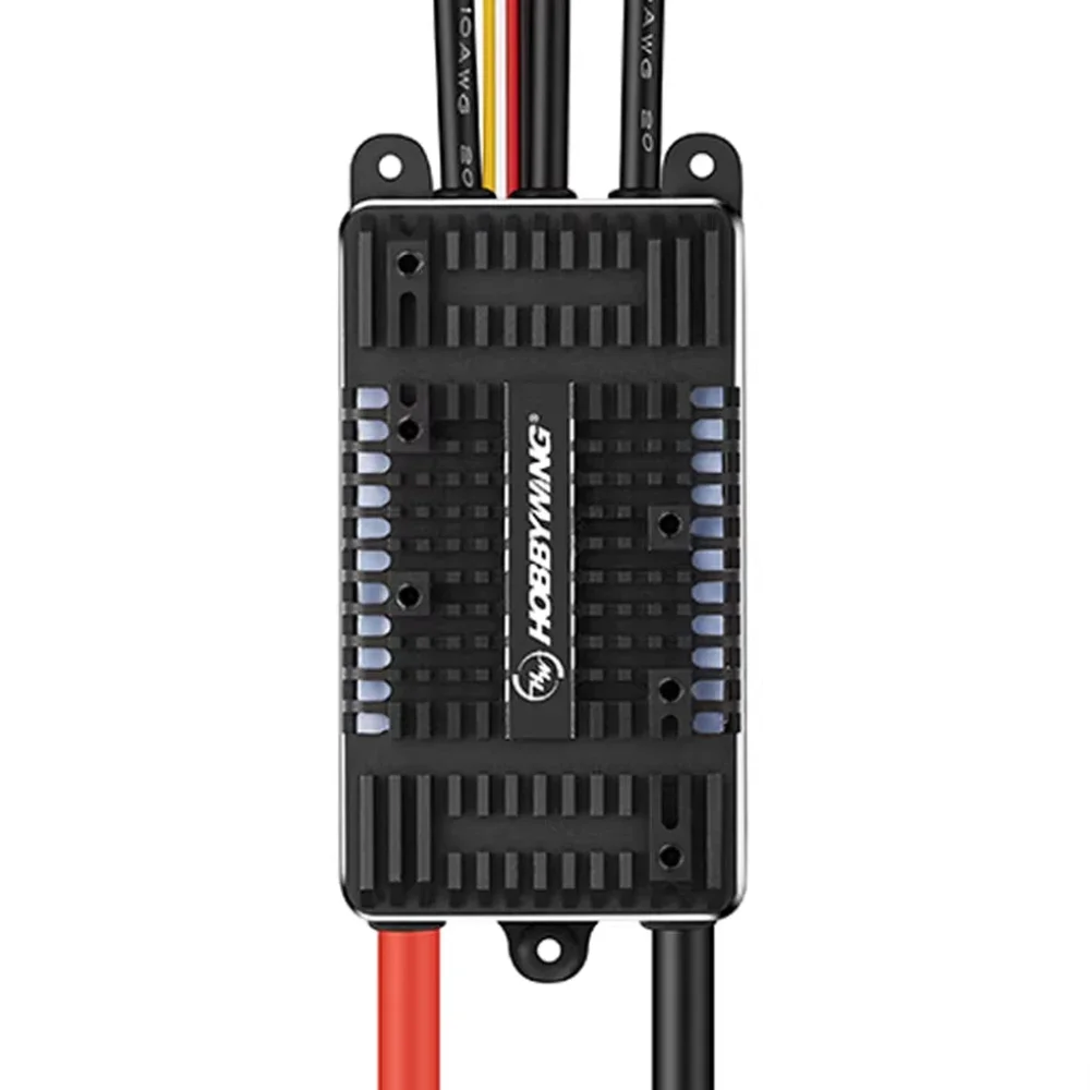 Фото RoRuSNEW Hobbywing Platinum 260A SBEC/OPTO HV V5 ESC – Бесколлекторный регулятор скорости (ESC) 6-14S LiPo для вертолетов/самолетов 700-800 класса №2