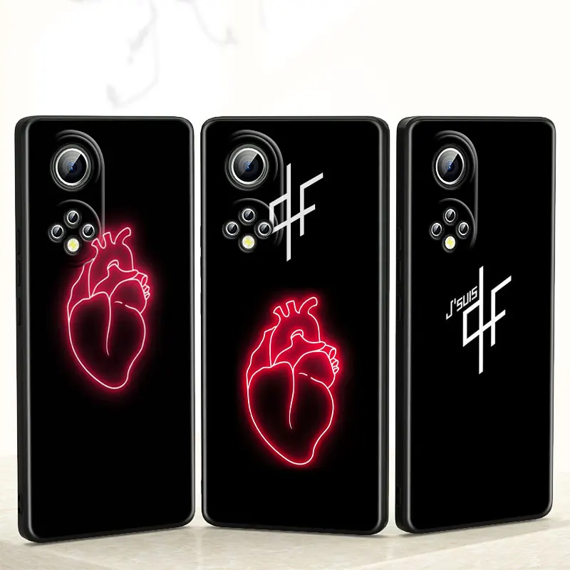 

PNL QLF Rapper singer Soft Shockproof Black Phone Case For Honor 50 60 30 V30 20E Magic3 Pro Plus SE Lite 5G Coque