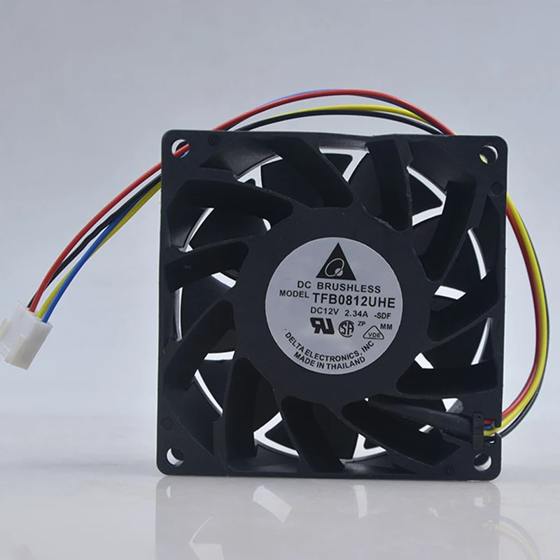 Квадратный серверный инверторный осевой кулер TFB0812UHE -5H2L 12 В постоянного тока а