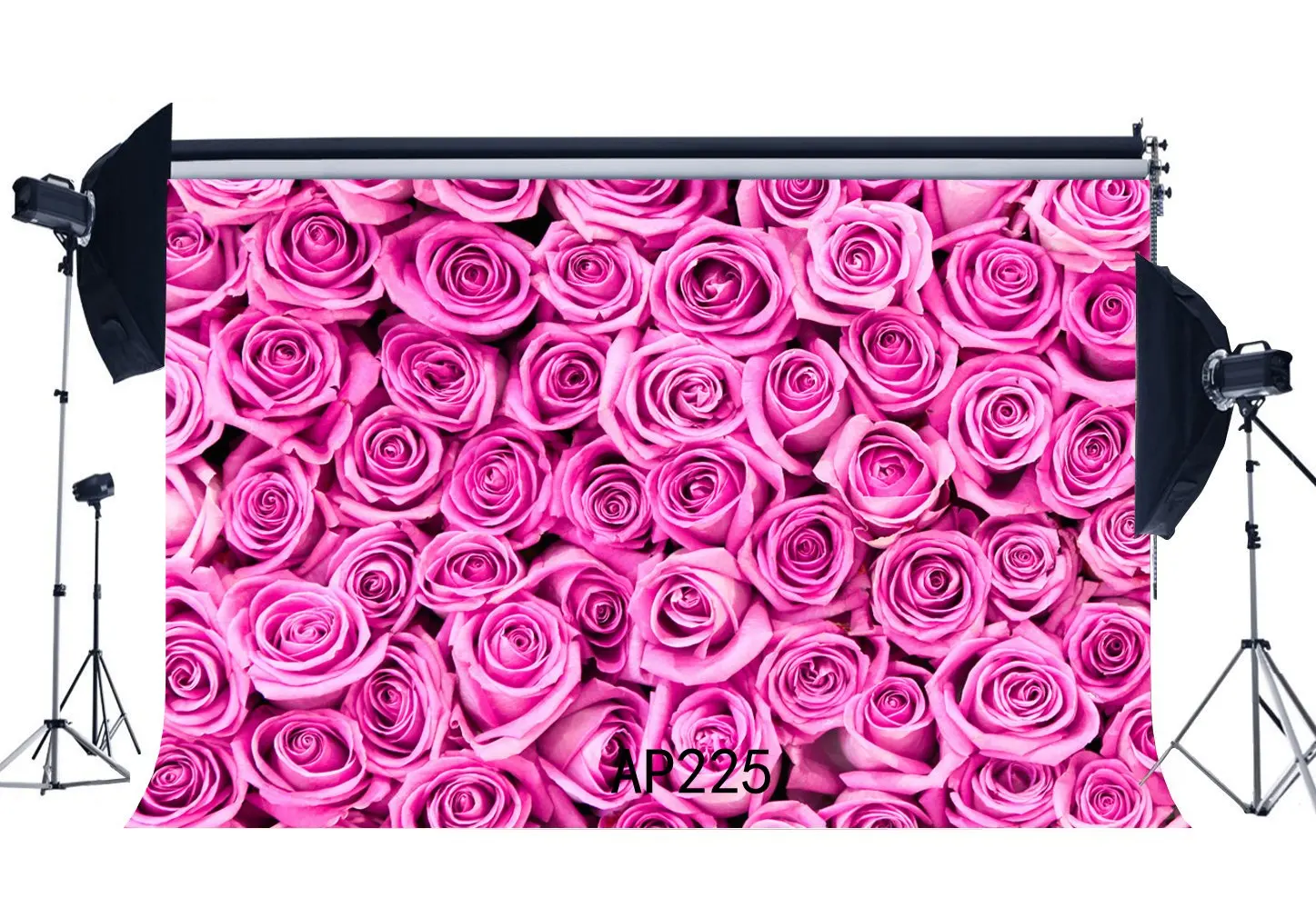 

Photography Backdrops Valentine's Day Fresh Blooming Rose Flowers Scene Newborn Baby Kids Adutls Lover Portraits Background