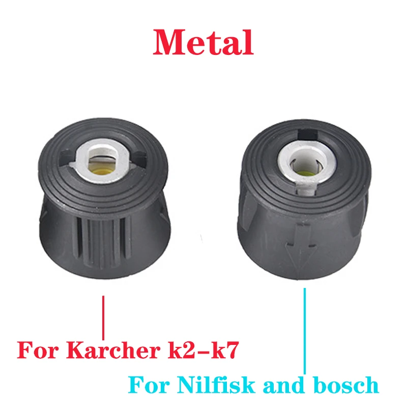 High Pressure Washer Gun Cleaning Hose Connector For Karcher k2K5k7/Nilfisk/Parkside/Bosch Quick connector high pressure water |
