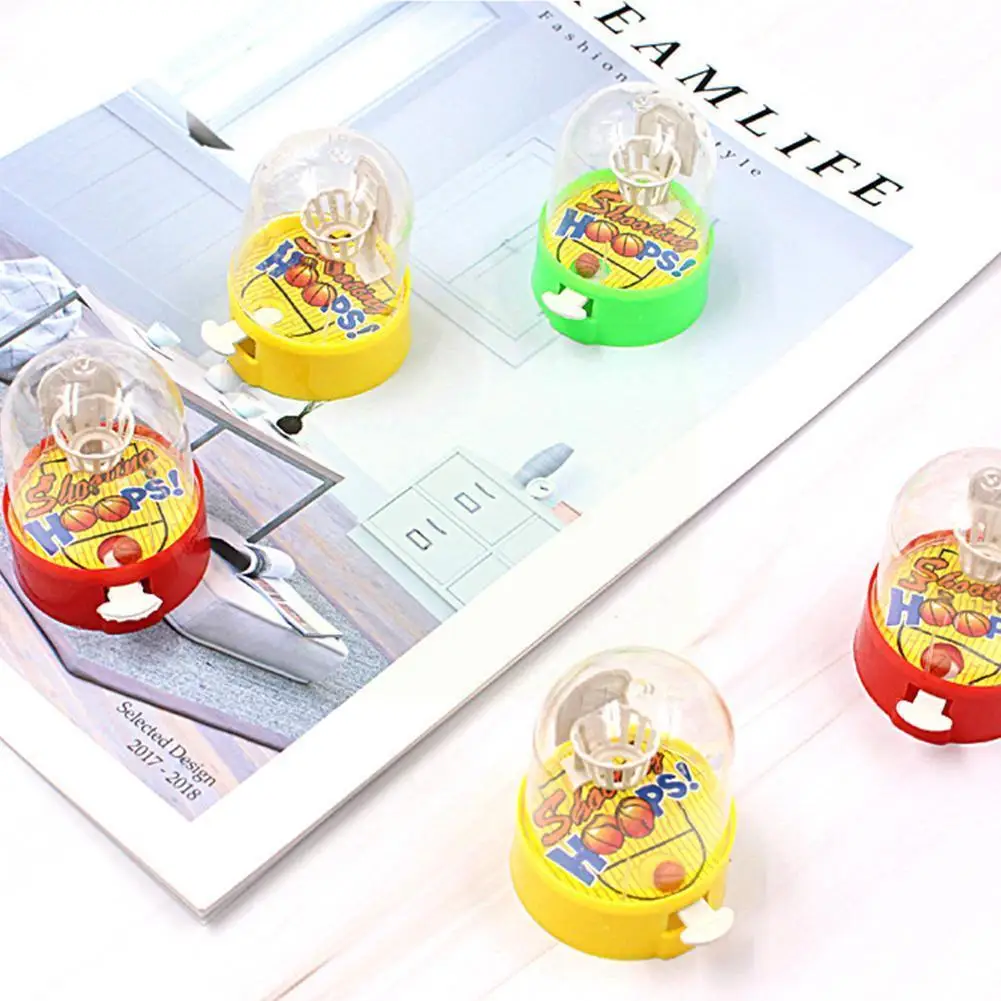 

1pcs Mini Fingers Basketball Shooting Desktop Toy Kids Interactive Shoot Party Basketball Random Game Machine Parent-child J4q0