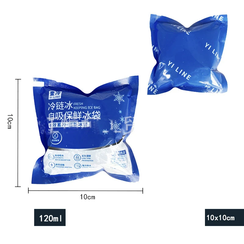 10 шт. Многоразовые Пакеты для льда 120-400 мл