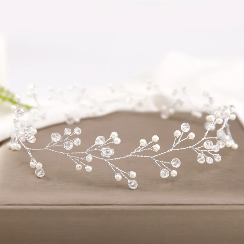 

Bride wedding handmade headband wedding accessories
