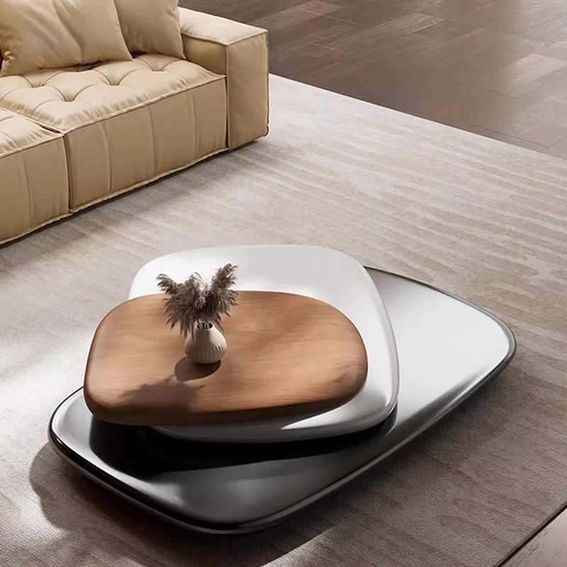

Irregular Unique Coffee Tables Small Aesthetic Design Designer Side Table Minimalist Center Mesa Auxiliar Salon Home Furniture