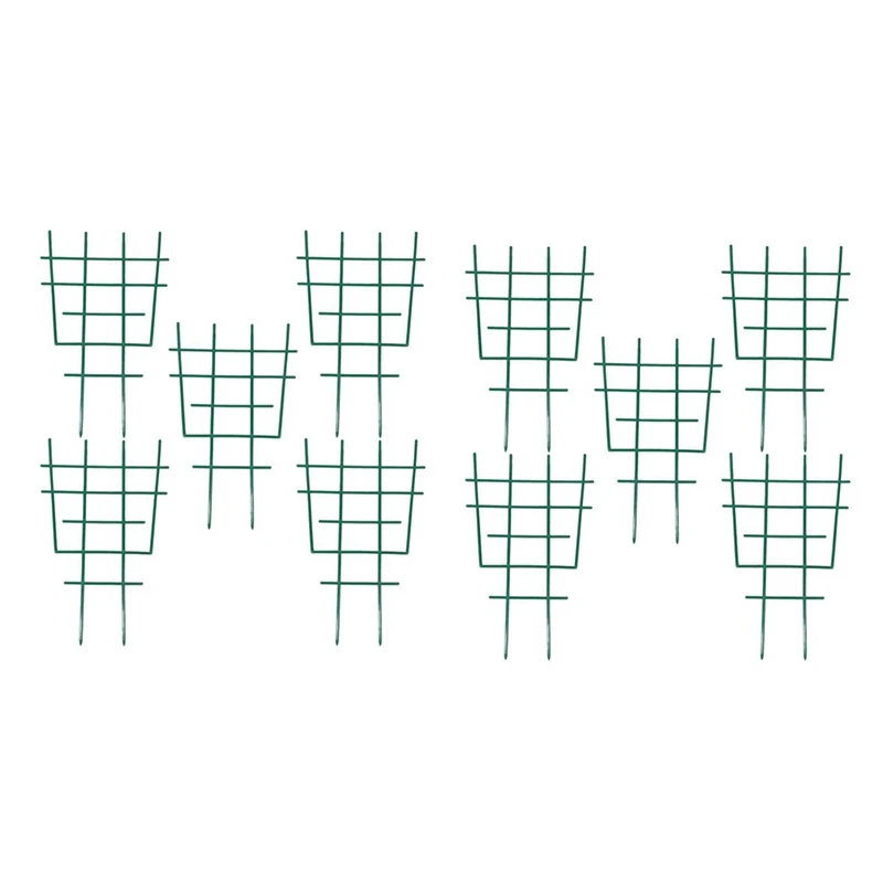 

10 Pcs Climbing Plants Support Mini Plastic Plant Trellis DIY Garden Potted Growing Support For Climbing Plants Vine