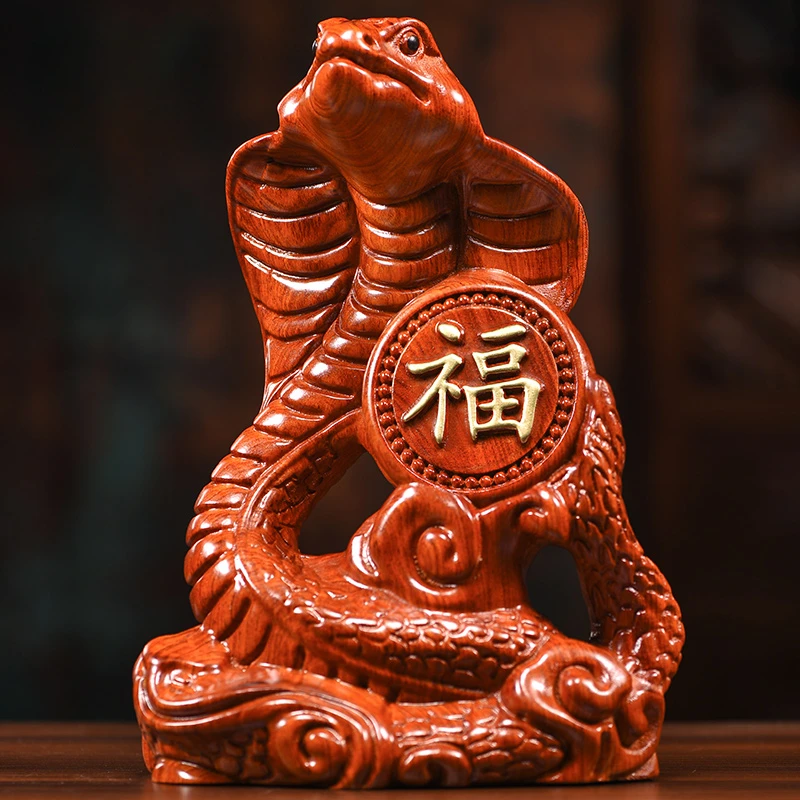 Резьба по дереву украшение в виде змеи резьба цельному для дома со знаком зодиака