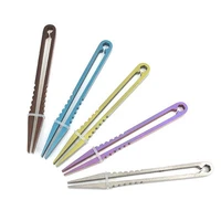 professional tweezers tc4 clip titanium tweezers pick up clamping camp outdoor pocket maintenance tool edc multipurpose gadget