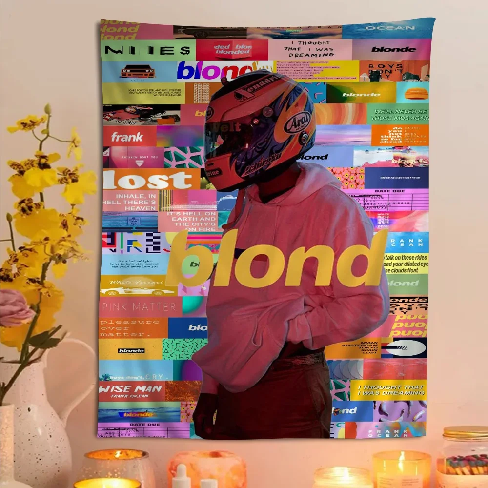 Певец Френк океан блонд мальчик музыка подвесной богемный гобелен для гостиной