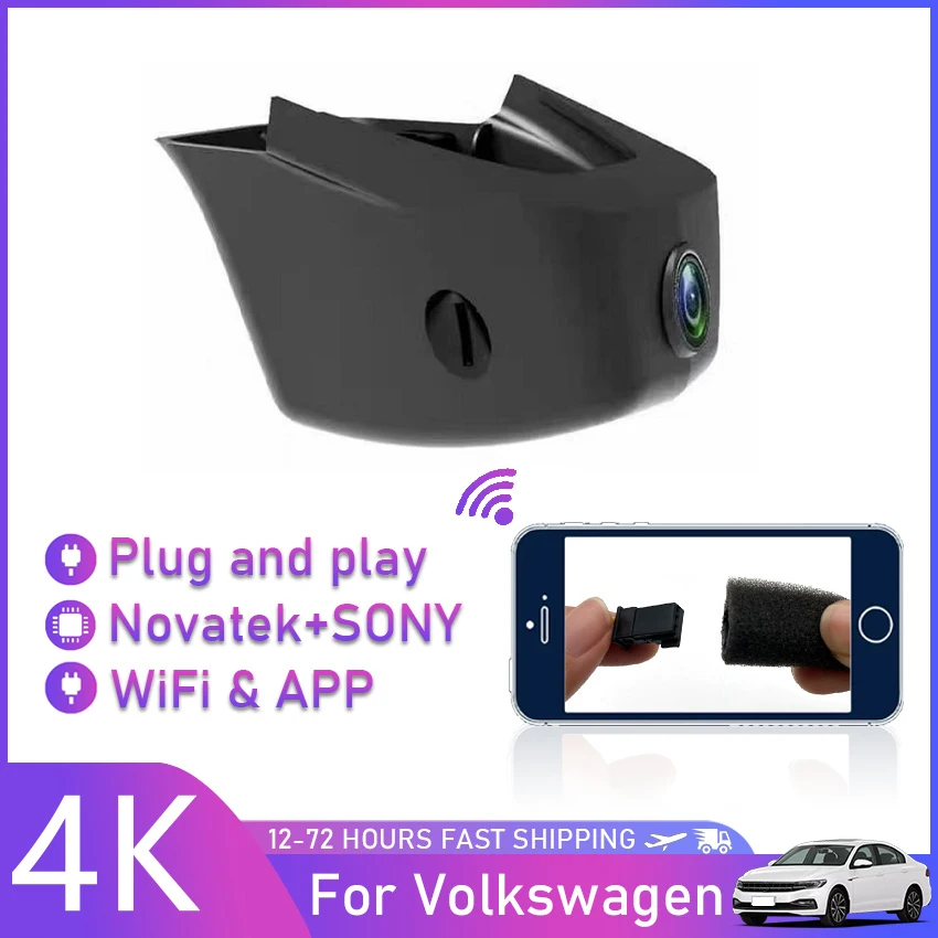 New ! Car Driving Recorder Easy to install For Volkswagen Tiguan X 380TSL 330TSL Teramont X 380TSl 2021 DVR Wifi Dash Cam Camera