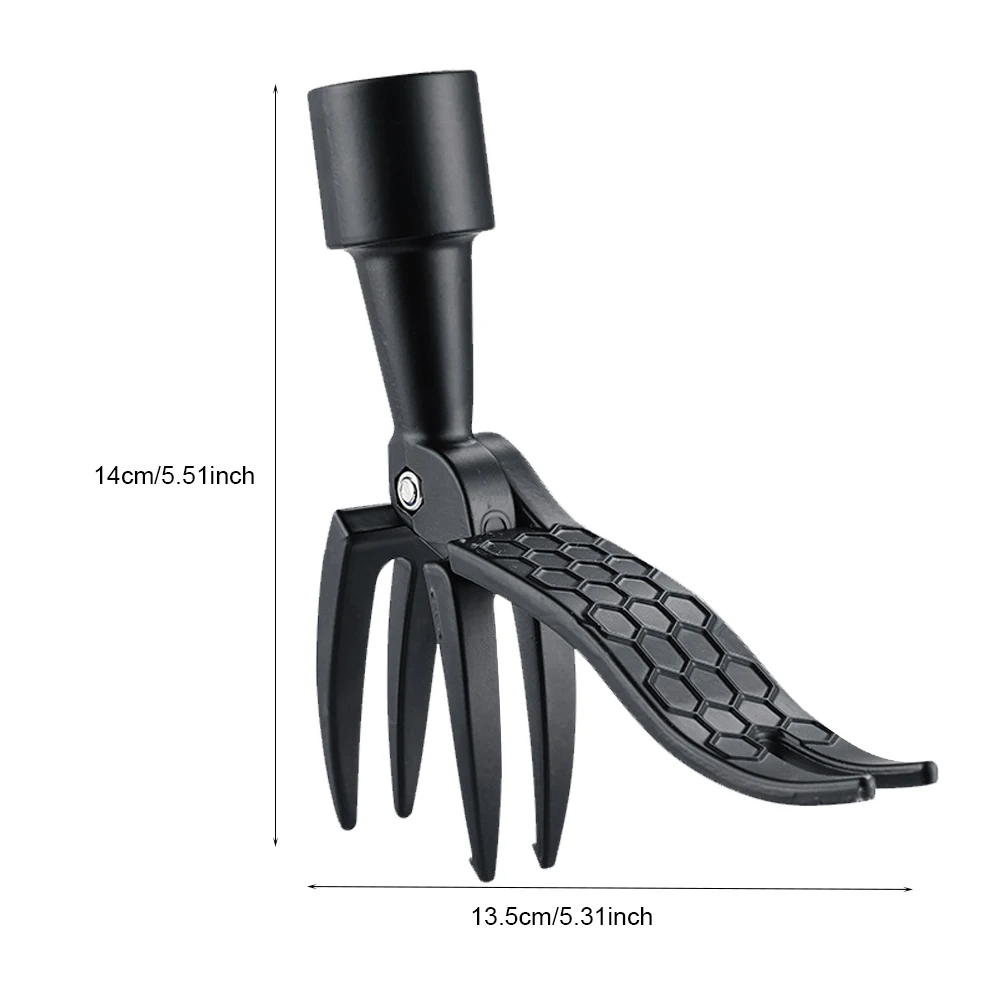

Claw Aluminum Yard Accessories Outdoor Black Easy Install Root Remover Weeder Head Replacement Lever With Foot Pedal Garden Tool